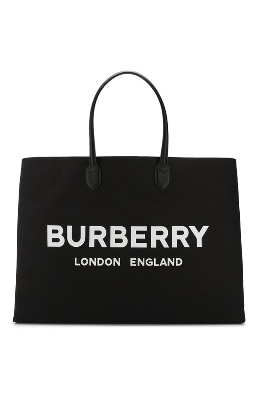 Burberry Текстильная сумка-шоппер Burberry