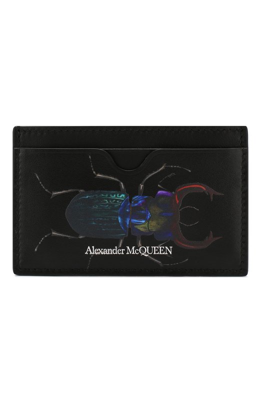 Кожаный чехол для кредитных карт Alexander McQueen 10037719