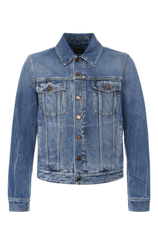 Джинсовая куртка Yves Saint Laurent 10182346