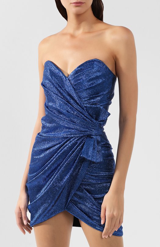 Платье с драпировкой Yves Saint Laurent 10391770