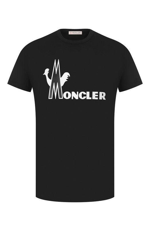 Хлопковая футболка MONCLER 10408402
