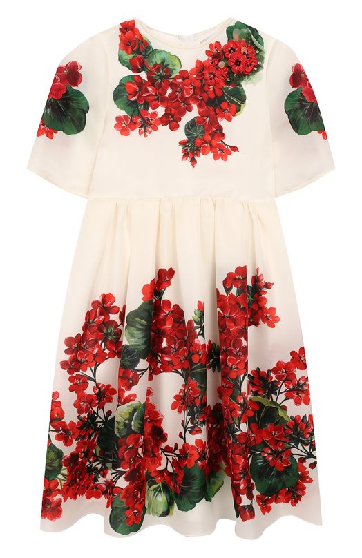 Шелковое платье Dolce&Gabbana 10438379