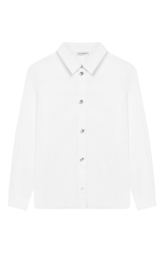 Хлопковая блузка Dolce&Gabbana 10439393