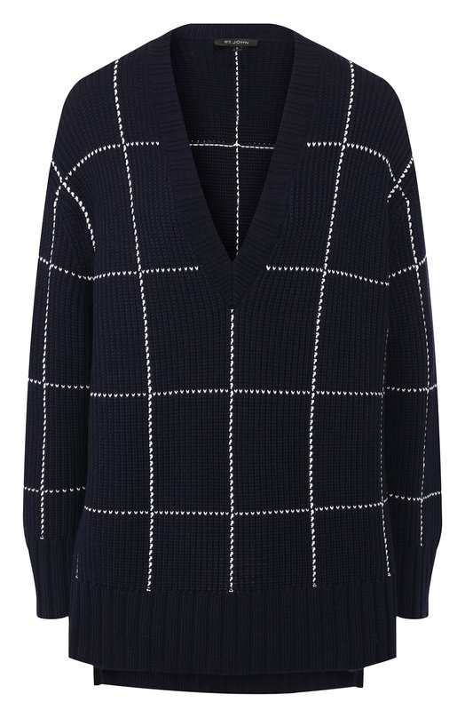 Шерстяной пуловер St. John 10555151