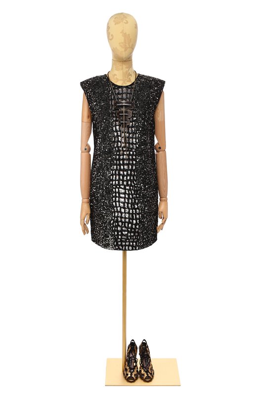 Versace Платье с пайетками Versace