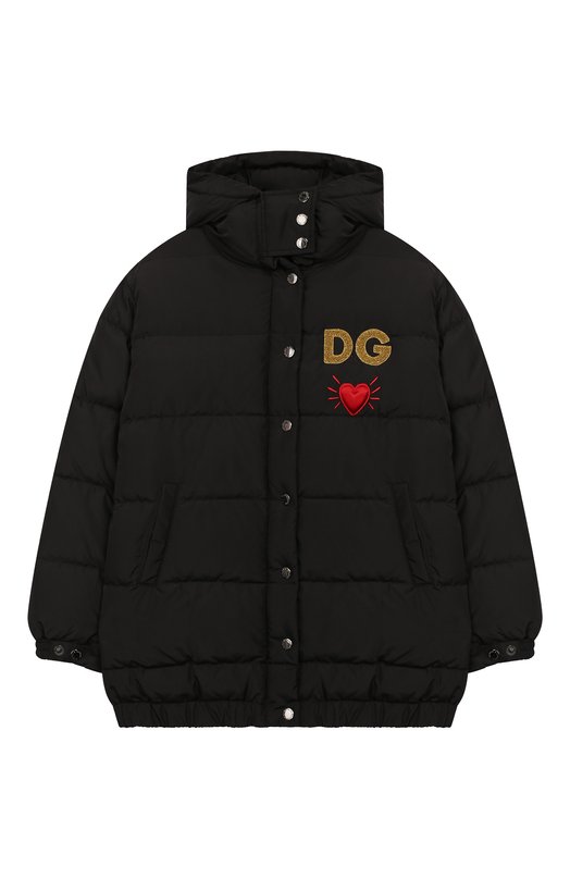 Пуховая куртка с капюшоном Dolce&Gabbana 10588297