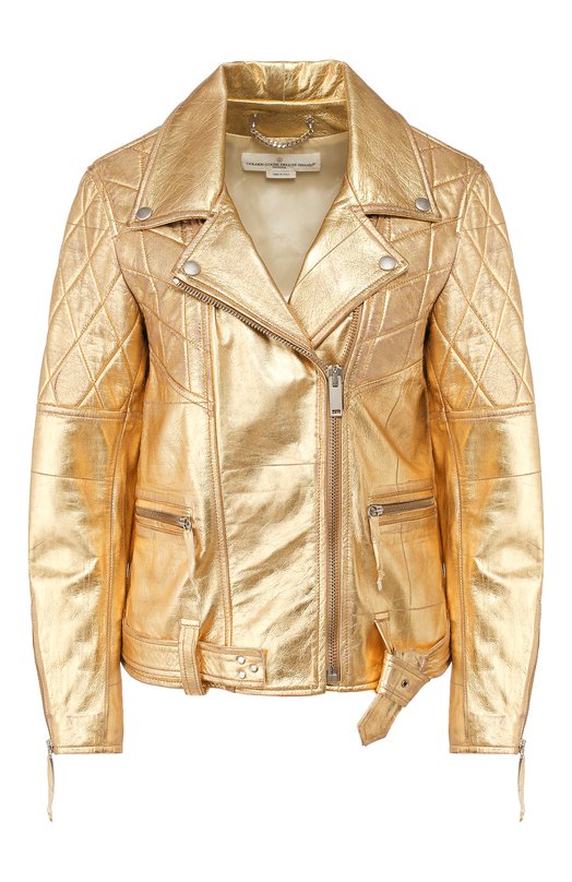 Кожаная куртка GOLDEN GOOSE DELUXE BRAND 10610657