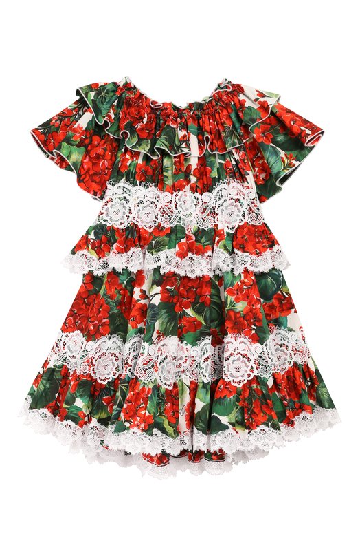 Хлопковое платье Dolce&Gabbana 10633762