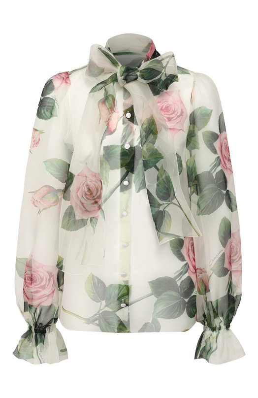 Шелковая блузка Dolce&Gabbana 10768765