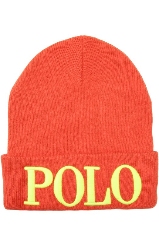 Шапка с вышитым логотипом Polo Ralph Lauren 