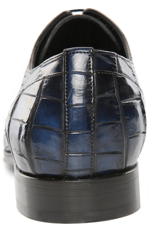 Туфли из кожи крокодила с набором аксессуаров Dolce&Gabbana 