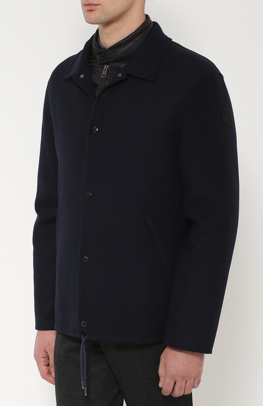 Куртка Vincent из смеси шерсти и кашемира с пуховой подстежкой MONCLER 