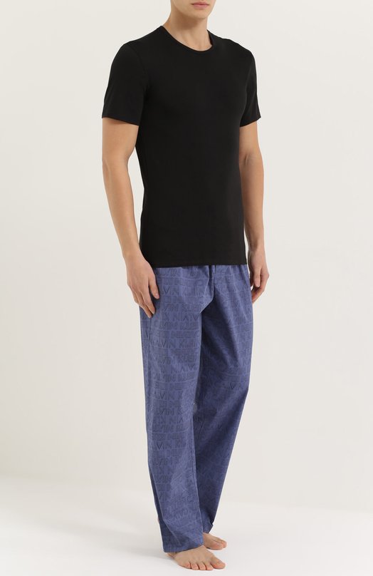 Хлопковая футболка с круглым вырезом Calvin Klein Underwear 