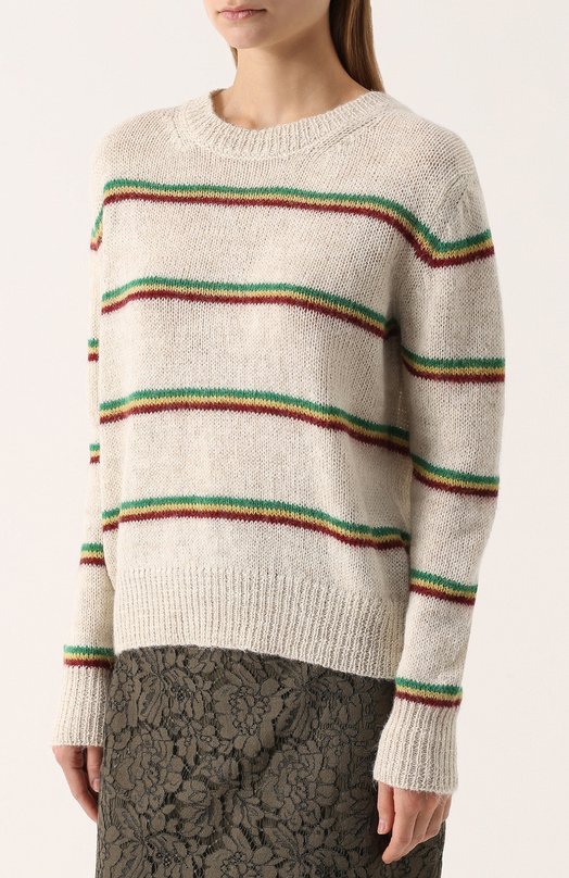 Пуловер прямого кроя в контрастную полоску ISABEL MARANT ÉTOILE 