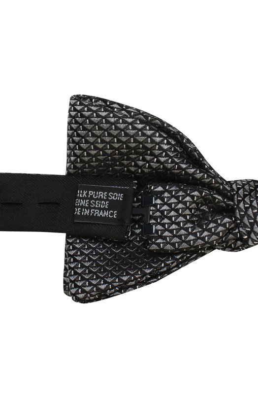 Шелковый галстук-бабочка с узором Lanvin 