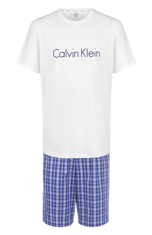 Хлопковая пижама с шортами Calvin Klein Underwear 