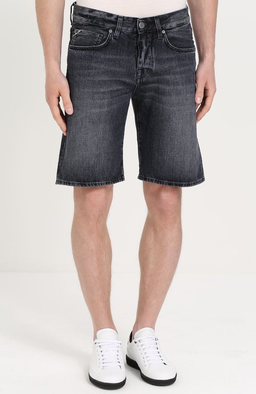 Джинсовые шорты с карманами 2 Men Jeans 