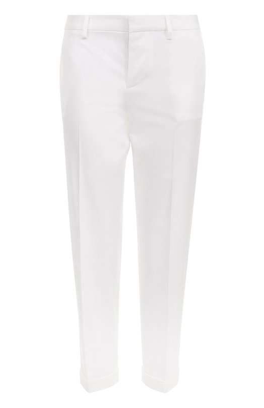 Укороченные зауженные брюки из хлопка Dsquared2