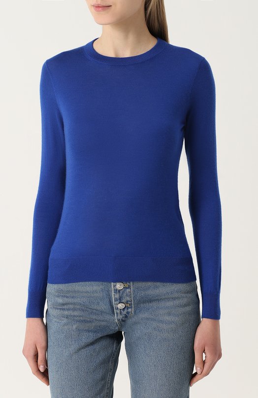 Кашемировый пуловер с круглым вырезом Balenciaga 