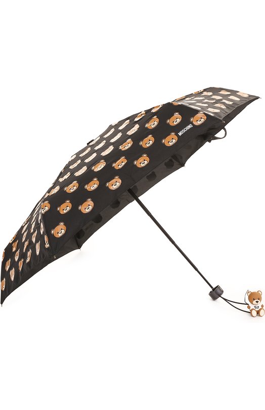 Складной зонт с брелоком Love Moschino 