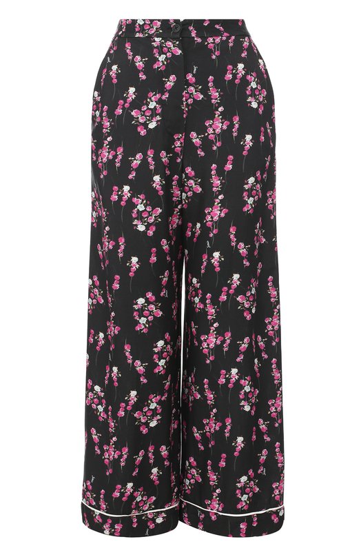 Укороченные широкие брюки с цветочным принтом Sonia By Sonia Rykiel 
