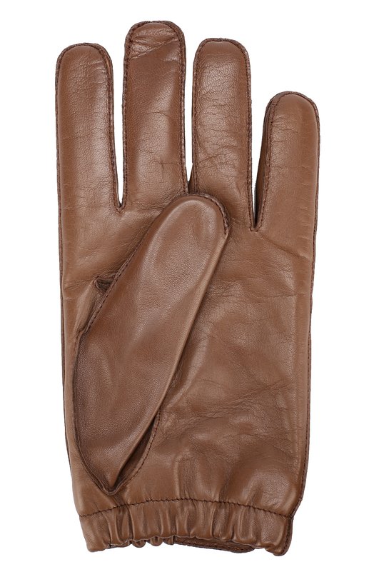 Giorgio Armani Кожаные перчатки с кашемировой подкладкой Giorgio Armani