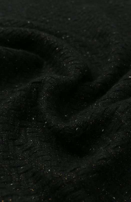 Вязаный шарф из кашемира с металлизированной нитью Johnstons Of Elgin 