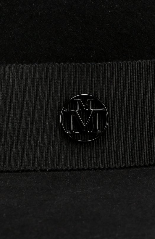 Фетровая шляпа с лентой Maison Michel 