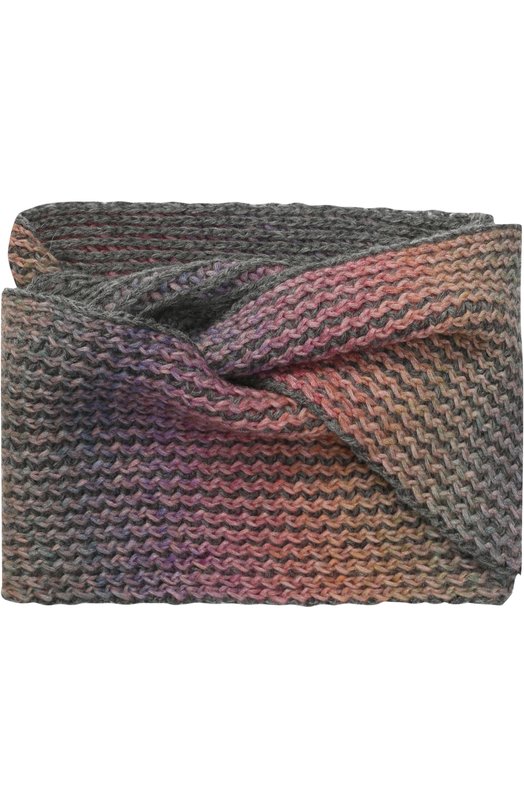 Вязаный шарф-снуд из шерсти и кашемира Artiminesi 