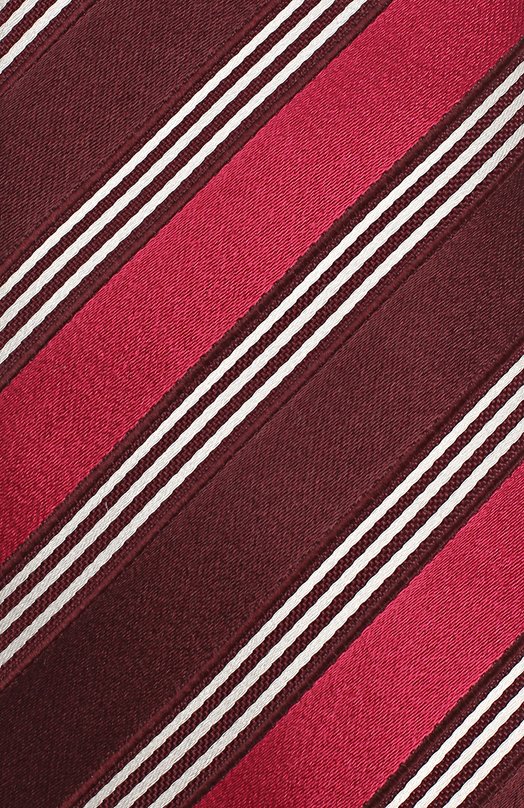 Шелковый галстук в полоску Canali 