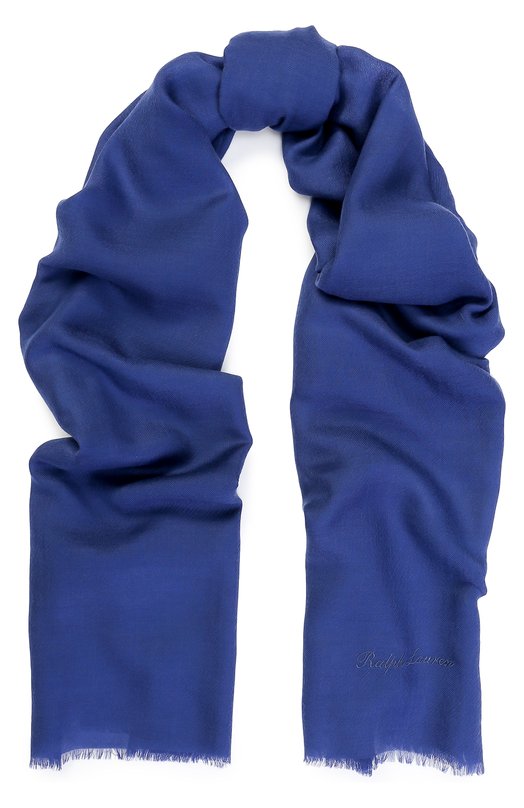 Ralph Lauren Кашемировый шарф с необработанным краем Ralph Lauren