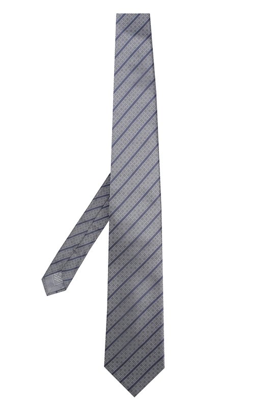 Brioni Шелковый галстук в полоску Brioni