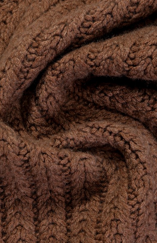 Кашемировый шарф фактурной вязки WILLIAM SHARP 