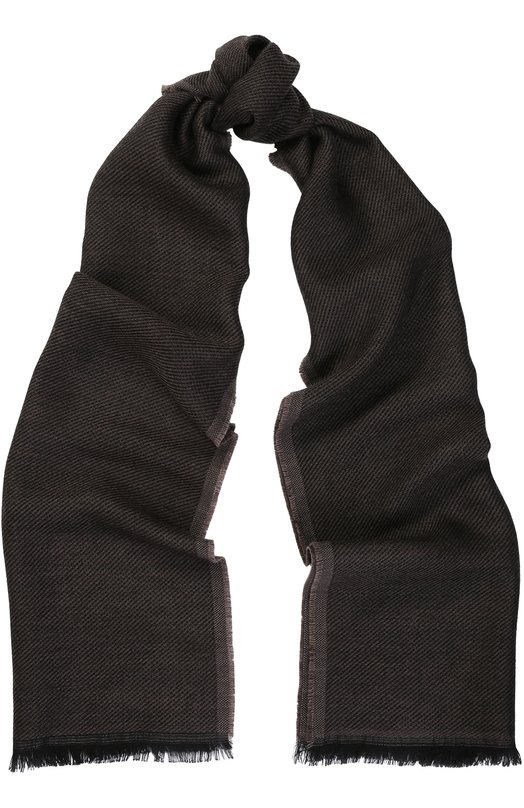 Шерстяной шарф с необработанным краем Tom Ford 