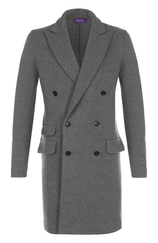 Двубортное шерстяное пальто Ralph Lauren 