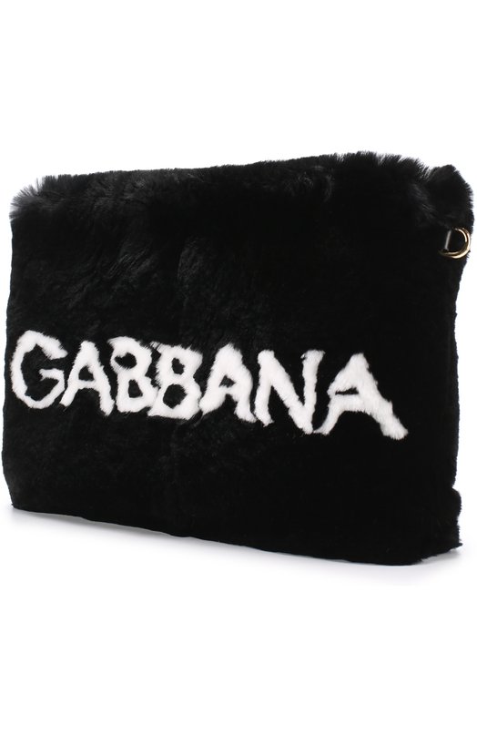 Клатч Cleo из меха кролика Dolce&Gabbana 