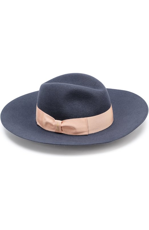 Фетровая шляпа с лентой Borsalino 