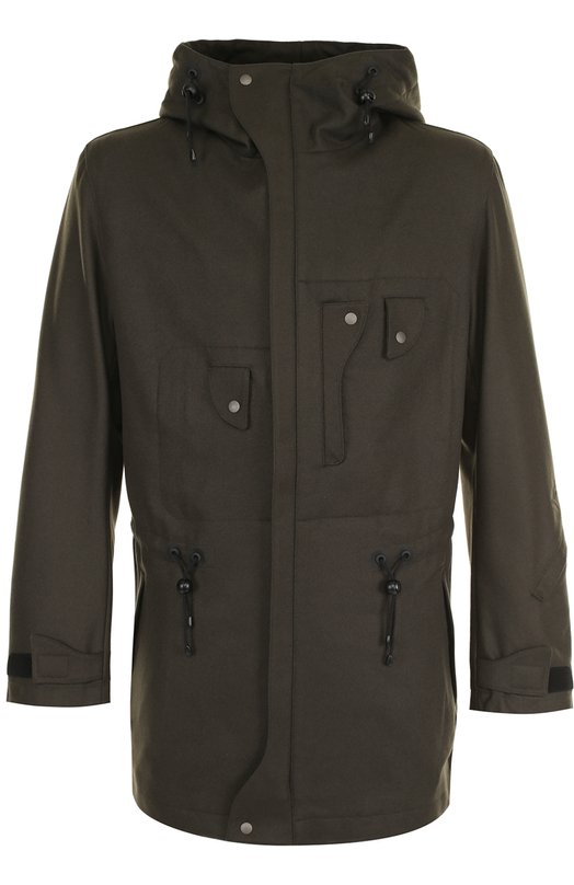 Шерстяная куртка на молнии с капюшоном Y-3 