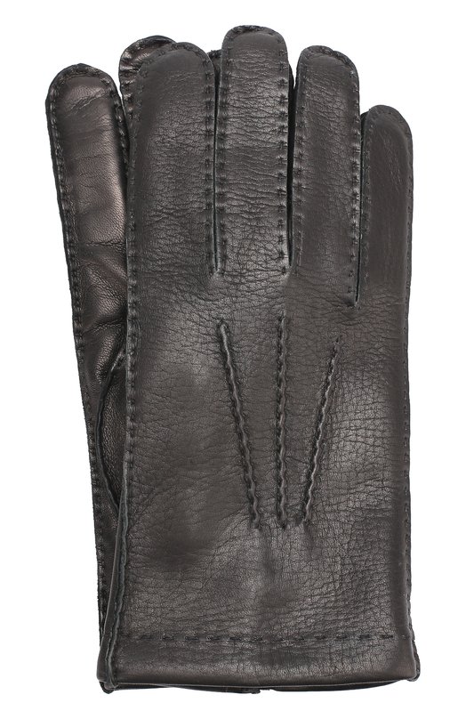 Кожаные перчатки с кашемировой подкладкой CORTIGIANI 