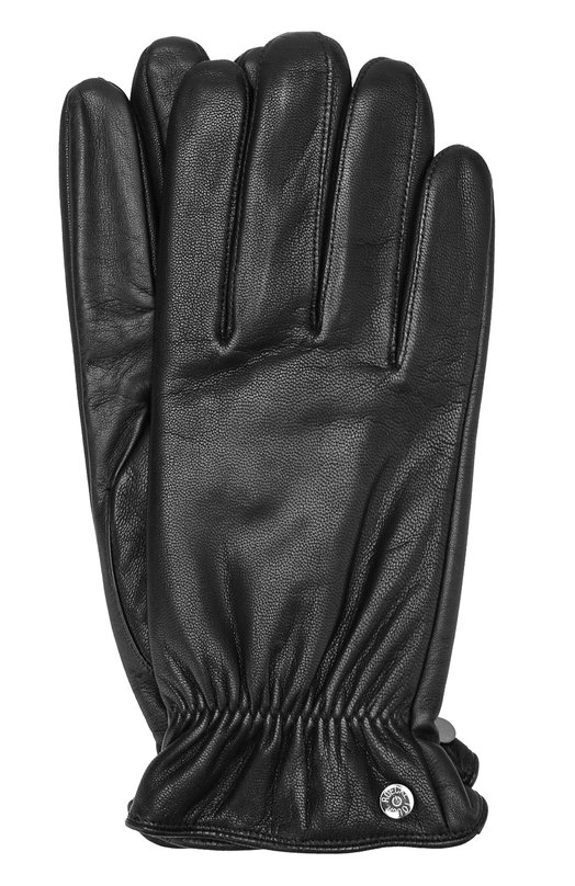 Кожаные перчатки с манжетами на резинке Roeckl 