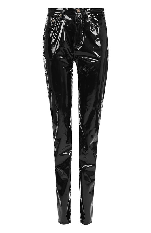 Однотонные джинсы прямого кроя Yves Saint Laurent 