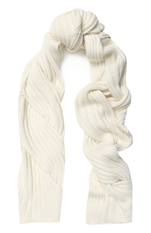 Кашемировый шарф фактурной вязки Escada 