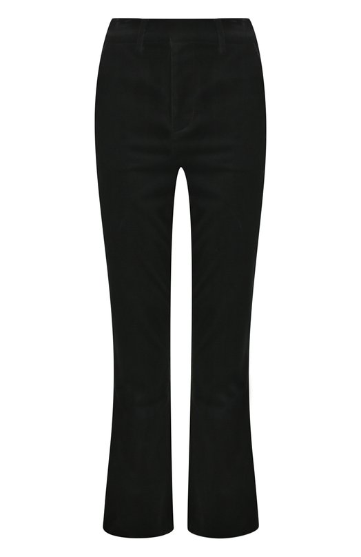 Бархатные расклешенные брюки Frame Denim