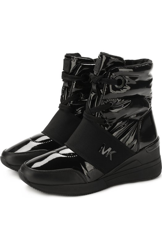Текстильные утепленные ботинки Shay Michael Michael Kors 