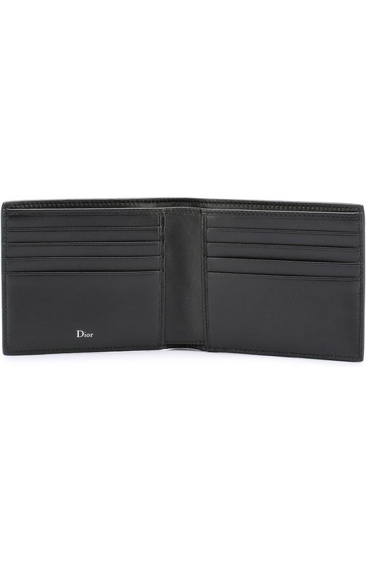 Кожаное портмоне с отделениями для кредитных карт Dior 