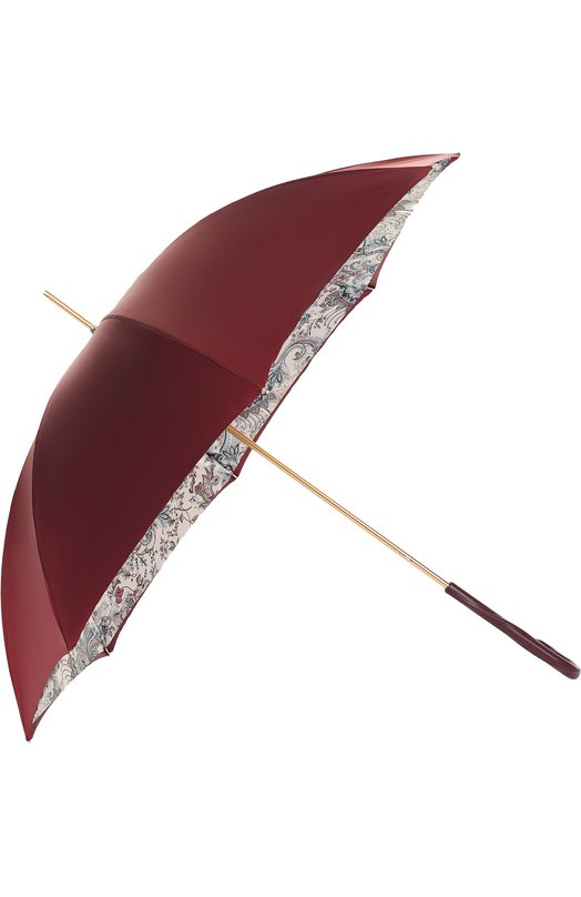 Зонт-трость с принтом Pasotti Ombrelli 