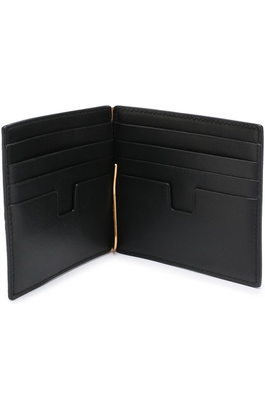 Кожаный зажим для купюр с отделениями для кредитных карт Tom Ford 