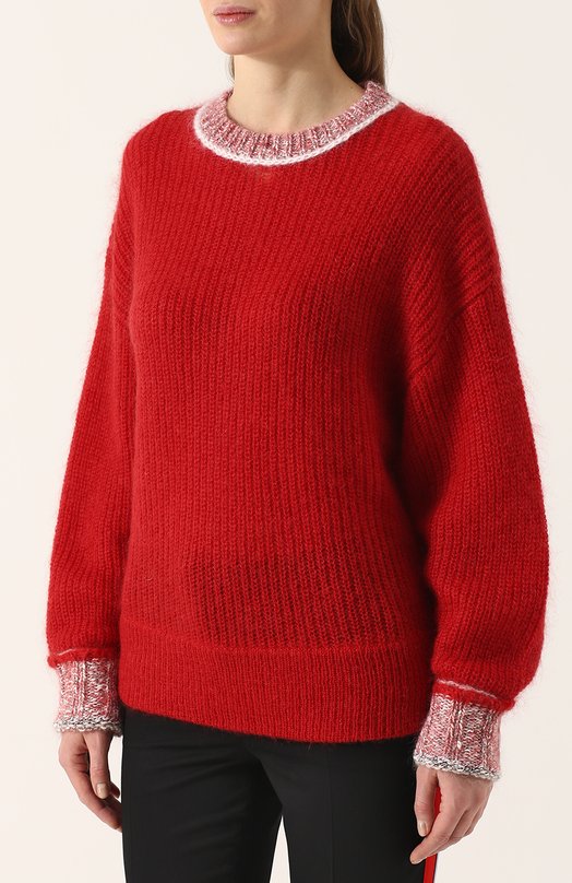 Пуловер свободного кроя с круглым вырезом DOROTHEE SCHUMACHER 