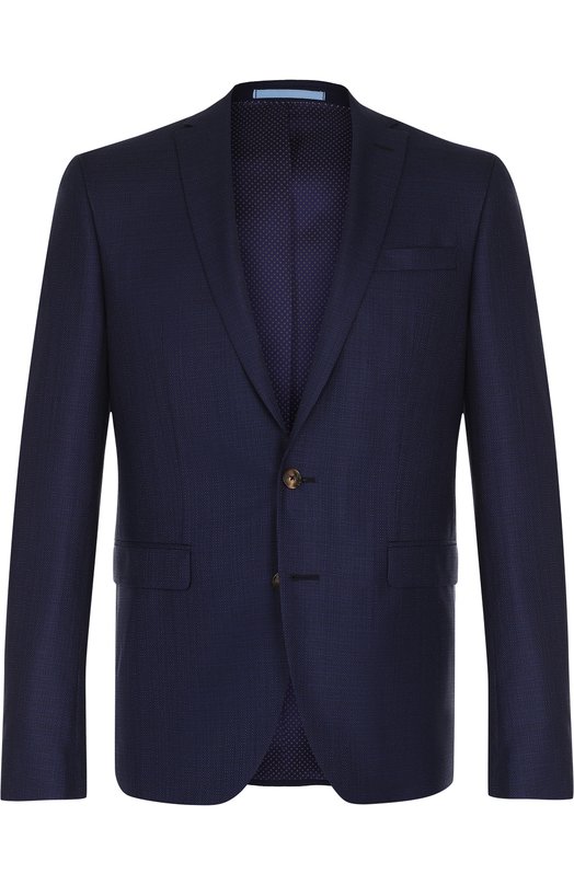 Шерстяной костюм с пиджаком на двух пуговицах Sand