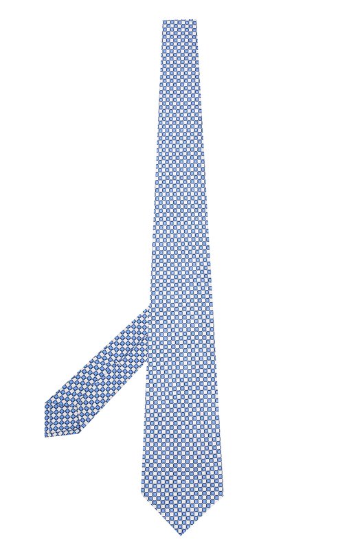 Kiton Шелковый галстук с узором Kiton